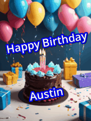 Happy Birthday Austin GIF