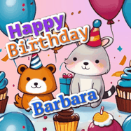 Happy Birthday Barbara GIF