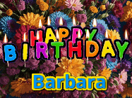 Happy Birthday Barbara GIF