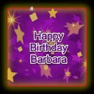 Happy Birthday Barbara GIF