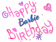 Happy Birthday Barbie GIF