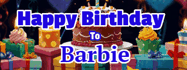Happy Birthday Barbie GIF
