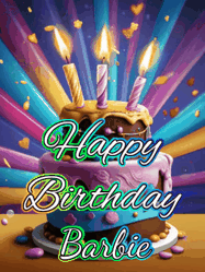 Happy Birthday Barbie GIF