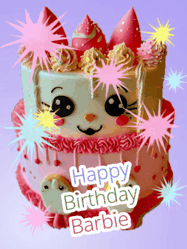 Happy Birthday Barbie GIF