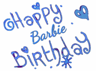 Happy Birthday Barbie GIF