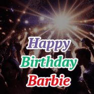 Happy Birthday Barbie GIF
