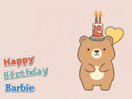 Happy Birthday Barbie GIF