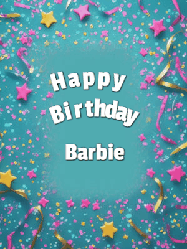Happy Birthday Barbie GIF
