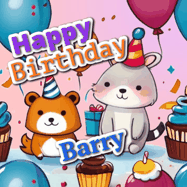 Happy Birthday Barry GIF