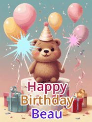 Happy Birthday Beau GIF
