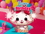 Happy Birthday Beau GIF