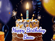 Happy Birthday Beau GIF