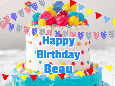 Happy Birthday Beau GIF 2