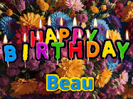 Happy Birthday Beau GIF