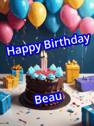 Happy Birthday Beau GIF