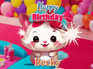 Happy Birthday Becky GIF