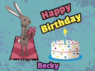 Happy Birthday Becky GIF