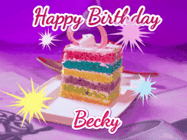 Happy Birthday Becky GIF