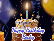 Happy Birthday Becky GIF