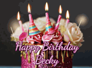 Happy Birthday Becky GIF