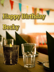 Happy Birthday Becky GIF