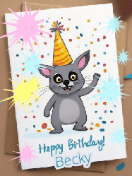 Happy Birthday Becky GIF