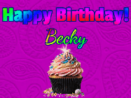 Happy Birthday Becky GIF