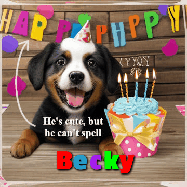 Happy Birthday Becky GIF