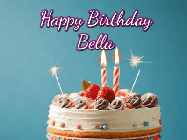 Happy Birthday Bella GIF