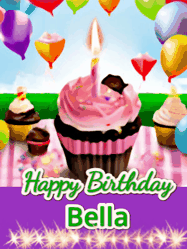 Happy Birthday Bella GIF
