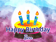 Happy Birthday Ben GIF