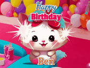Happy Birthday Ben GIF