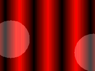 Happy Birthday Ben GIF: Cartoon style animated birthday gif with red curtains open revealing a cake, fireworks, and cityscape.