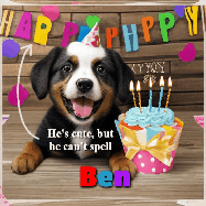 Happy Birthday Ben GIF