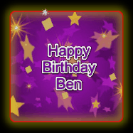 Happy Birthday Ben GIF