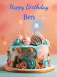 Happy Birthday Ben GIF