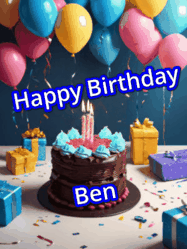 Happy Birthday Ben GIF