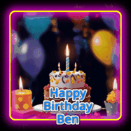 Happy Birthday Ben GIF