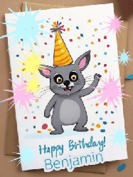 Happy Birthday Benjamin GIF