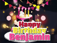 Happy Birthday Benjamin GIF