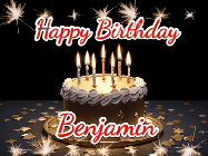 Happy Birthday Benjamin GIF