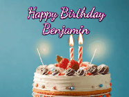 Happy Birthday Benjamin GIF