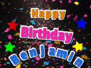 Happy Birthday Benjamin GIF