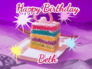Happy Birthday Beth GIF