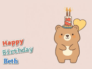 Happy Birthday Beth GIF