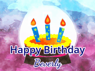 Happy Birthday Beverly GIF