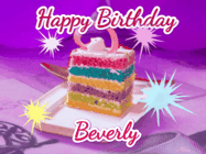 Happy Birthday Beverly GIF