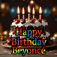 Happy Birthday Beyonce GIF