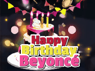 Happy Birthday Beyonce GIF
