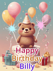 Happy Birthday Billy GIF